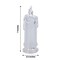 3 Warm White 7" LED Battery Operated Flameless Pillar Candle Lights Party Events